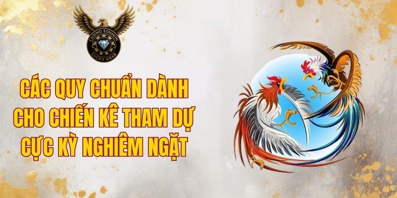 Các quy chuẩn tham dự cực kỳ nghiêm ngặt