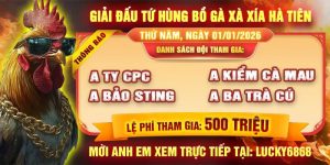 lucky6868 - giải tứ hùng 1/1/2026